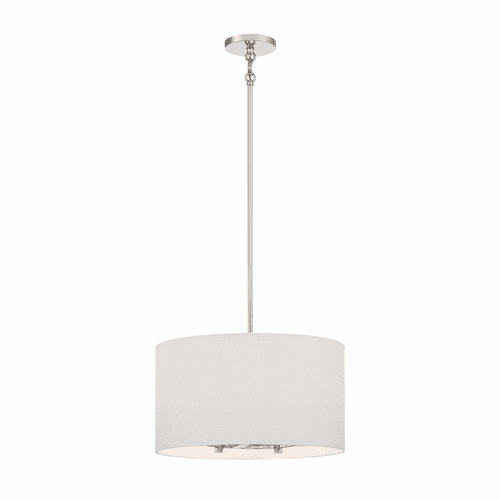 Minka Lavery Palmetto 5-LT Pendant - Polished Nickel - 3925-613