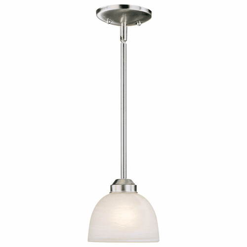 Minka Lavery Paradox 1-LT Mini Pendant - Brushed Nickel - 1421-84