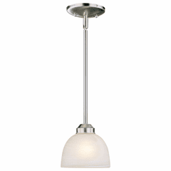 Minka Lavery Paradox 1-LT Mini Pendant - Brushed Nickel - 1421-84