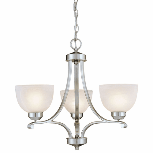 Minka Lavery Paradox 3-LT Mini Chandelier - Brushed Nickel - 1423-84