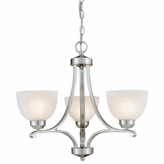 Minka Lavery Paradox 3-LT Mini Chandelier - Brushed Nickel - 1423-84