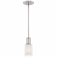 Minka Lavery Parsons Studio 1-LT Mini Pendant - Brushed Nickel - 4101-84
