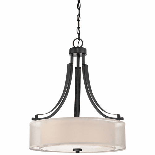 Minka Lavery Parsons Studio 3-LT Pendant - Sand Coal - 4104-66