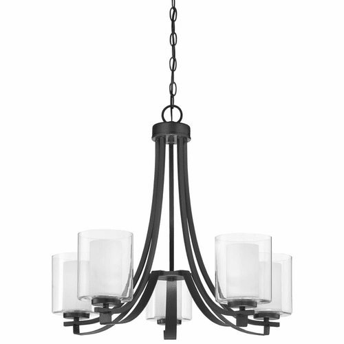 Minka Lavery Parsons Studio 5-LT Chandelier - Sand Coal - 4105-66
