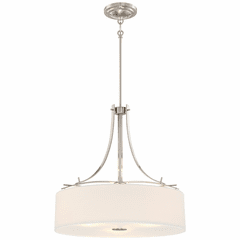 Minka Lavery Poleis 3-LT Drum Pendant - Brushed Nickel - 3308-84