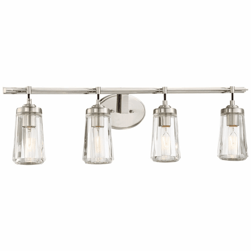 Minka Lavery Poleis 4-LT Bath Light - Brushed Nickel - 2304-84