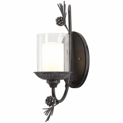 Minka Lavery Ponderosa Ridge 1-LT Outdoor Wall Mount - Weathered Spruce - 2751-694