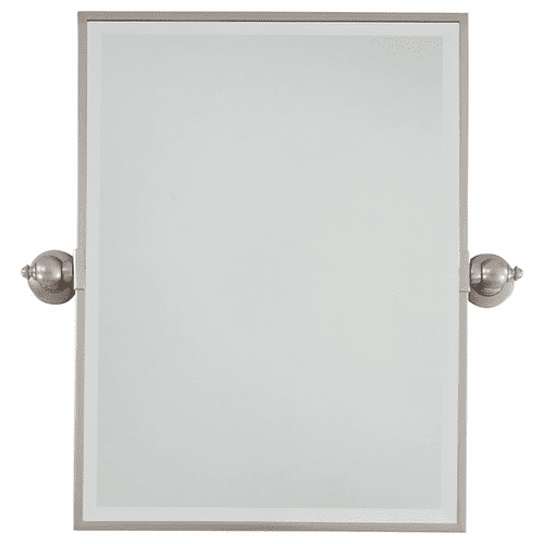 Minka Lavery Rectangle Mirror Beveled - Brushed Nickel - 1440-84