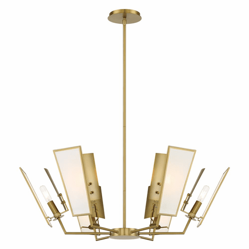 Minka Lavery Ricochet 6-LT Chandelier - Soft Brass - 2676-695