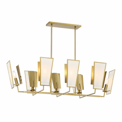Minka Lavery Ricochet 8-LT Island Light - Soft Brass - 2679-695