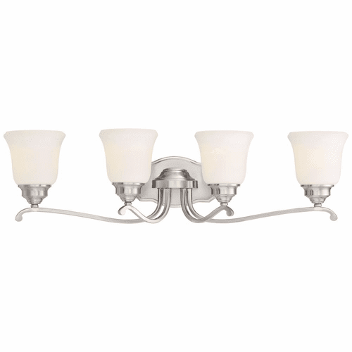 Minka Lavery Savannah Row 4-LT Bath Light - Brushed Nickel - 3324-84