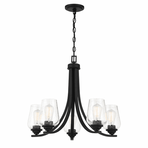 Minka Lavery Shyloh 5 Light Chandelier - Coal - 4925-66A