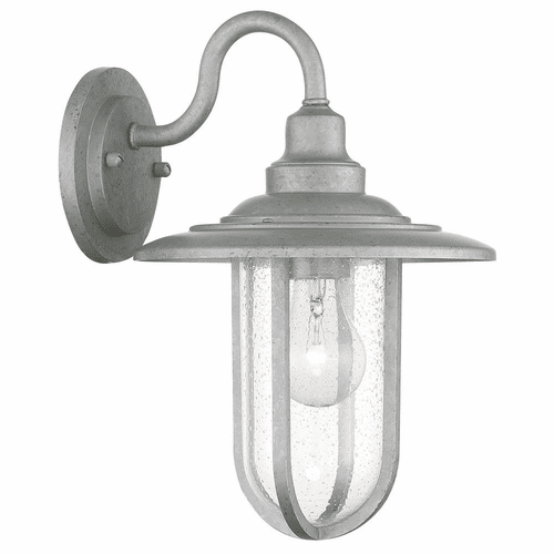 Minka Lavery Signal Park 1-LT Outdoor Wall Mount - Galvanized - 73191-715