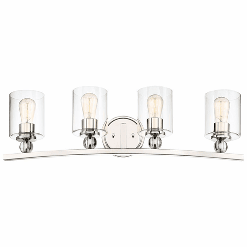 Minka Lavery Studio 5 4-LT Bath Light - Polished Nickel - 3080-613