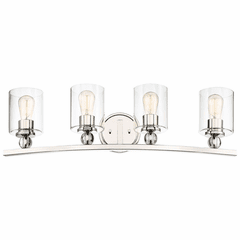 Minka Lavery Studio 5 4-LT Bath Light - Polished Nickel - 3080-613