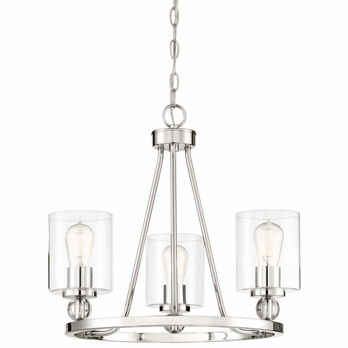 Minka Lavery Studio 5 Chandelier - Platinum - 3077-613