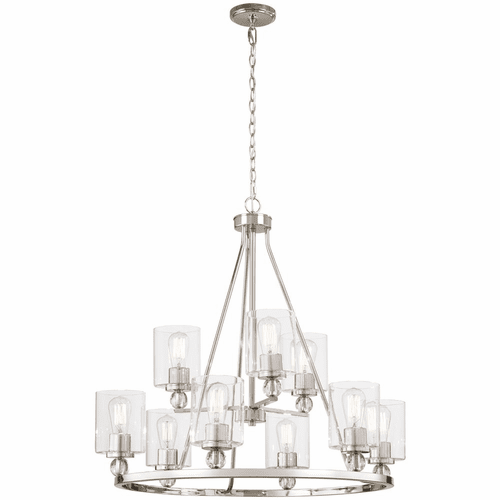 Minka Lavery Studio 5 Chandelier - Polished Nickel - 3079-613