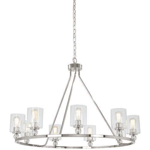 Minka Lavery Studio 5 Chandelier - Polished Nickel - 3087-613