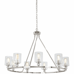 Minka Lavery Studio 5 Chandelier - Polished Nickel - 3087-613