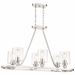 Minka Lavery Studio 5 Island Light - Polished Nickel - 3076-613 Minka Lavery Studio 5 Island Light - Polished Nickel - 3076-613