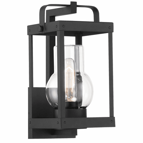 Minka Lavery Sullivans Landing 1-LT Outdoor Wall Lantern - Sand Coal - 73161-66