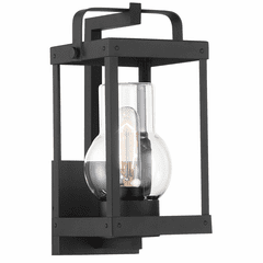 Minka Lavery Sullivans Landing 1-LT Outdoor Wall Lantern - Sand Coal - 73161-66