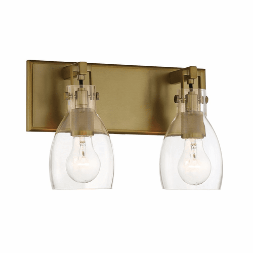 Minka Lavery Tiberia 2 Light Bath Vanity - Soft Brass - 2272-695