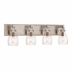 Minka Lavery Tiberia 4-LT Bath Vanity Light - Plated Pewter - 2274-84B