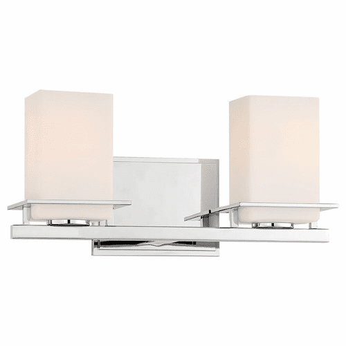 Minka Lavery Tournee 2-LT Bath Light - Chrome - 3002-77