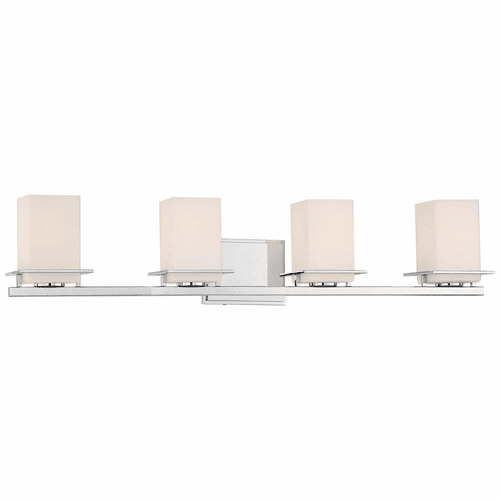 Minka Lavery Tournee 4-LT Bath Light - Chrome - 3004-77