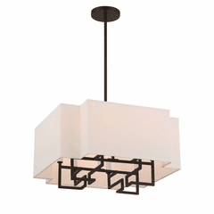 Minka Lavery Upham Estates 8-LT Pendant - Coal W/Polished Nickel - 2958-572 Minka Lavery Upham Estates 8-LT Pendant - Coal W/Polished Nickel - 2958-572