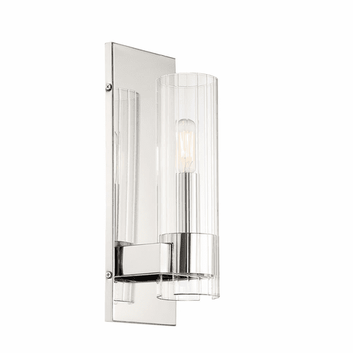 Minka Lavery Vernon Place 1-LT Bath Vanity Light - Chrome - 5891-77