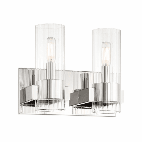 Minka Lavery Vernon Place 2-LT Bath Vanity Light - Chrome - 5892-77