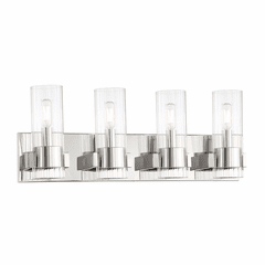 Minka Lavery Vernon Place 4-LT Bath Vanity Light - Chrome - 5894-77