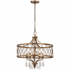 Minka Lavery West Liberty 5-LT Chandelier - Olympus Gold - 4404-581 Minka Lavery West Liberty 5-LT Chandelier - Olympus Gold - 4404-581