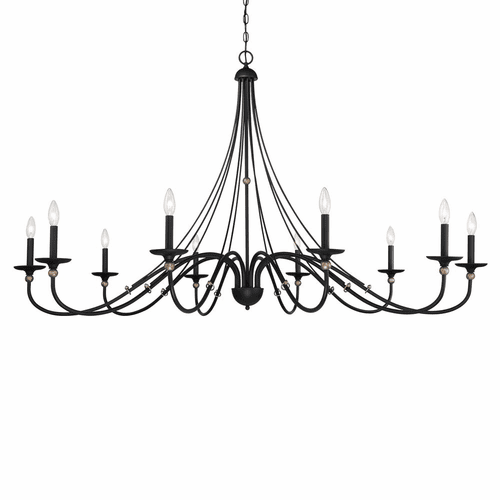 Minka Lavery Westchester County 10 Light Chandelier - Sand Coal - 1038-677