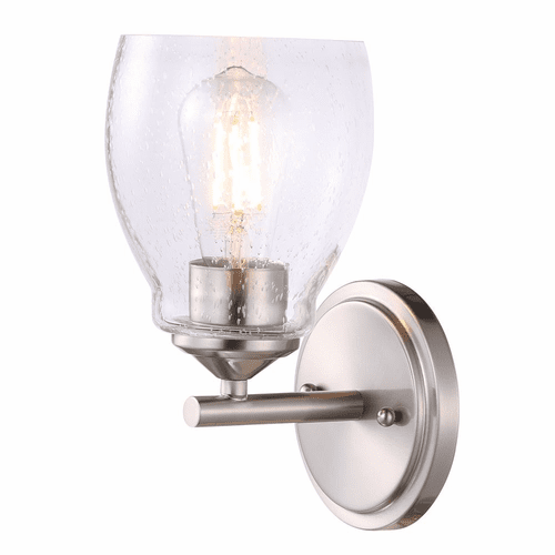 Minka Lavery Winsley 1-LT Wall Sconce - Brushed Nickel - 2431-84