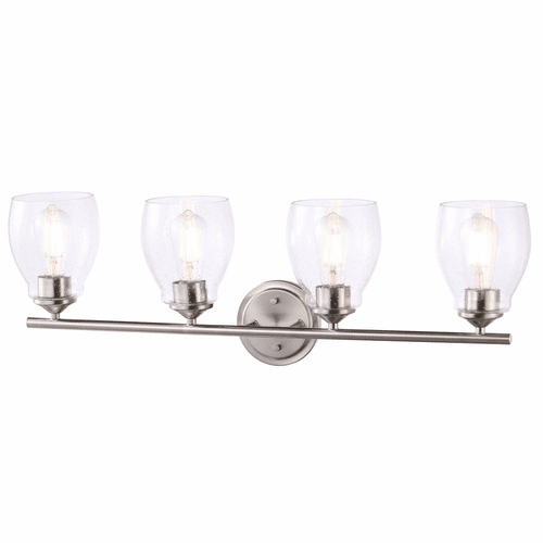 Minka Lavery Winsley 4-LT Wall Sconce - Brushed Nickel - 2434-84