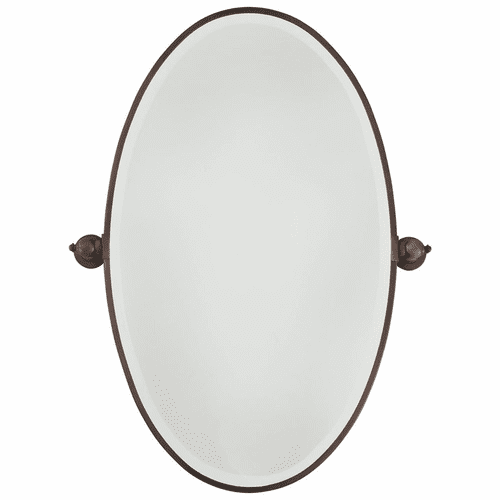 Minka Lavery Xl Oval Mirror Beveled - Dark Brushed Bronze (Plated) - 1432-267
