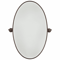 Minka Lavery Xl Oval Mirror Beveled - Dark Brushed Bronze (Plated) - 1432-267 Minka Lavery Xl Oval Mirror Beveled - Dark Brushed Bronze (Plated) - 1432-267