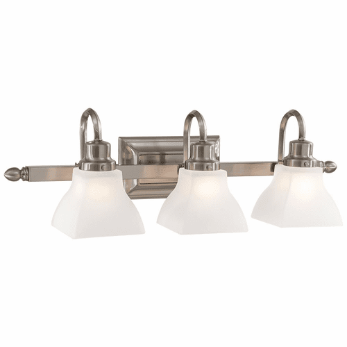 Mission Ridge 3-LT Bath Light - Brushed Nickel - 5583-84