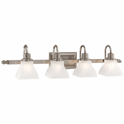Mission Ridge 4-LT Bath Light - Brushed Nickel - 5584-84