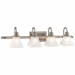 Mission Ridge 4-LT Bath Light - Brushed Nickel - 5584-84 Mission Ridge 4-LT Bath Light - Brushed Nickel - 5584-84