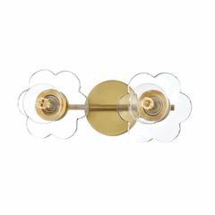Mitzi Alexa 2-LT Bath Bracket - Aged Brass - H357302-AGB