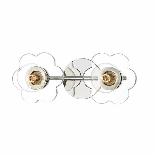 Mitzi Alexa 2-LT Bath Bracket - Polished Nickel - H357302-PN