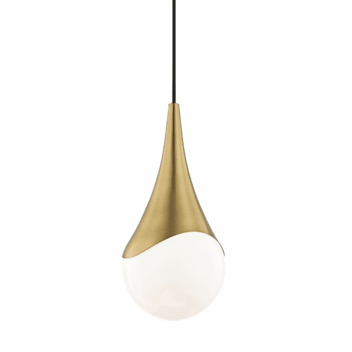 Mitzi Ariana 1-LT Small Pendant - Aged Brass - H375701S-AGB