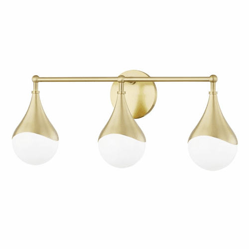Mitzi Ariana 3 Light Bath Bracket - Aged Brass - H416303-AGB