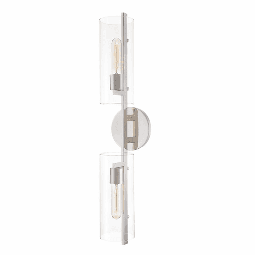 Mitzi Ariel 2-LT Wall Sconce - Polished Nickel - H326102-PN