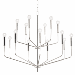 Mitzi Bailey 15 Light Chandelier - Polished Nickel - H516815-PN