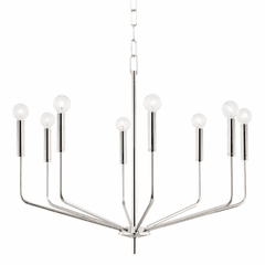 Mitzi Bailey 8 Light Chandelier - Polished Nickel - H516808-PN